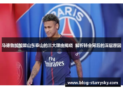 马德鲁加加盟山东泰山的三大理由揭晓  解析转会背后的深层原因
