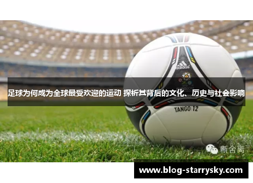 足球为何成为全球最受欢迎的运动 探析其背后的文化、历史与社会影响